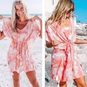 🎉HOST PICK🎉Cleobella | Dreamy Sunset Palm Print Cover Up